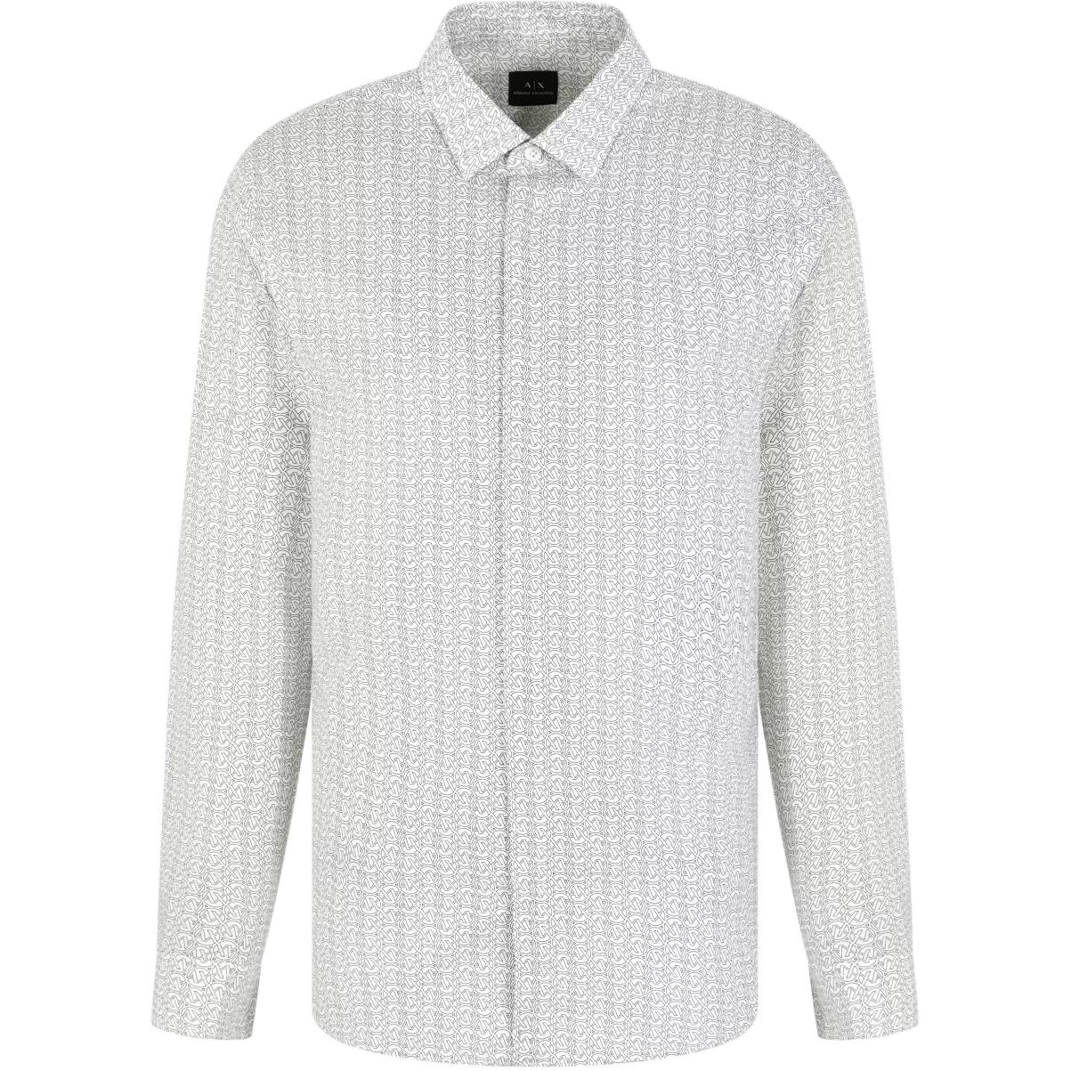 ARMANI EXCHANGE Рубашка AE SS25 мужская светлая белая
ARMANI EXCHANGE Рубашка AE SS25 мужская светлая белая