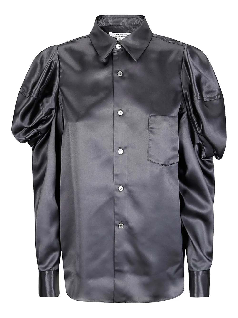 Рубашка с пышными рукавами Comme Des Garcons, черный
Рубашка с пышными рукавами Comme Des Garcons, черный