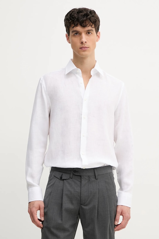 Льняная рубашка Boss, белый
Льняная рубашка Boss, белый