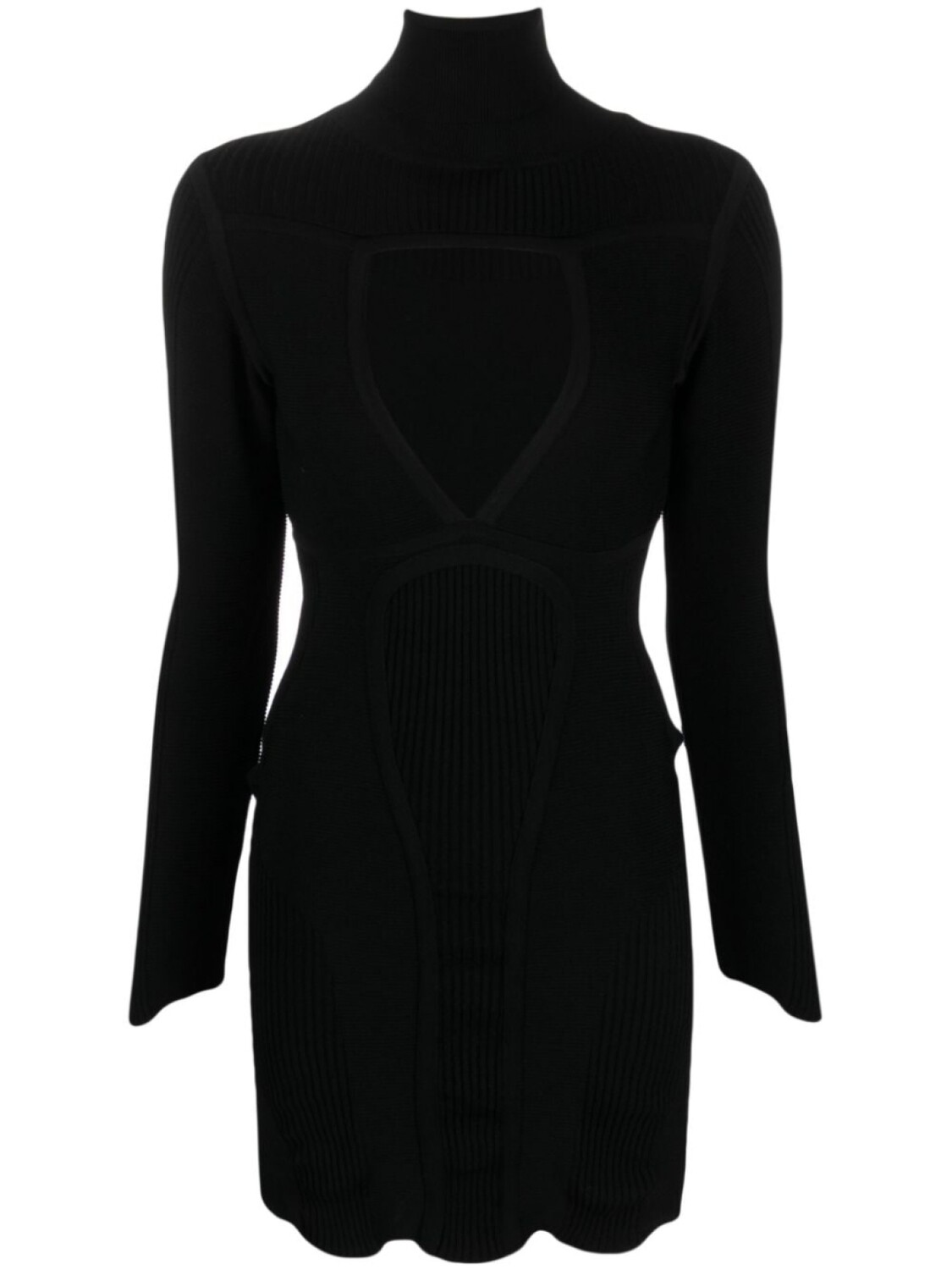 ALESSANDRO VIGILANTE roll-neck cut-out minidress, черный
ALESSANDRO VIGILANTE roll-neck cut-out minidress, черный