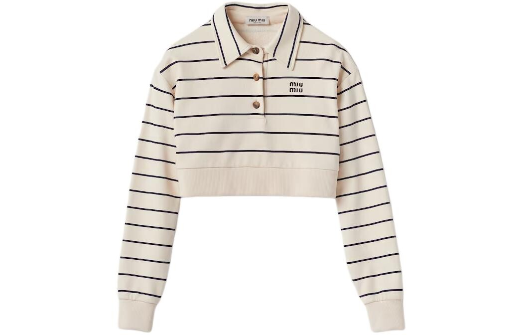 Рубашка поло женская бежевая Miu Miu
Рубашка поло женская бежевая Miu Miu