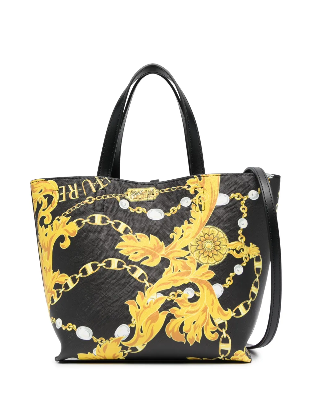 Сумка-тоут Chain Couture Versace Jeans Couture, черный
Сумка-тоут Chain Couture Versace Jeans Couture, черный