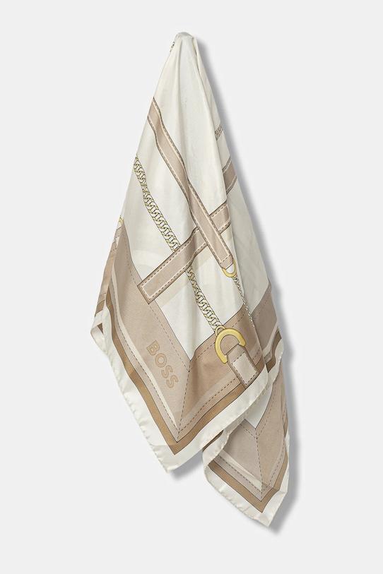 Шелковый шарф Boss, бежевый
Шелковый шарф Boss, бежевый