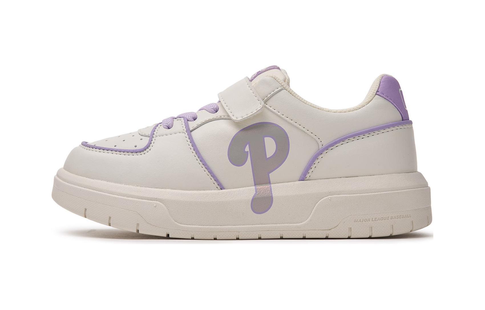 MLB Кеды Chunky Liner Anti-Slip Wear-Resistant Low-Top Kids' Skateboarding Shoes White Purple Children Aged 3-7 Years Old
MLB Кеды Chunky Liner Anti-Slip Wear-Resistant Low-Top Kids' Skateboarding Shoes White Purple Children Aged 3-7 Years Old