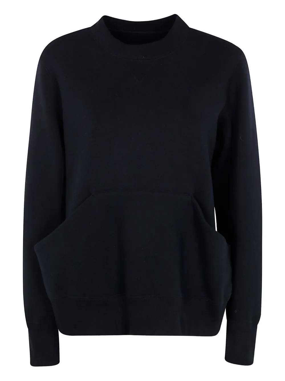 Свитер с круглым вырезом и карманами SACAI, черный
Свитер с круглым вырезом и карманами SACAI, черный