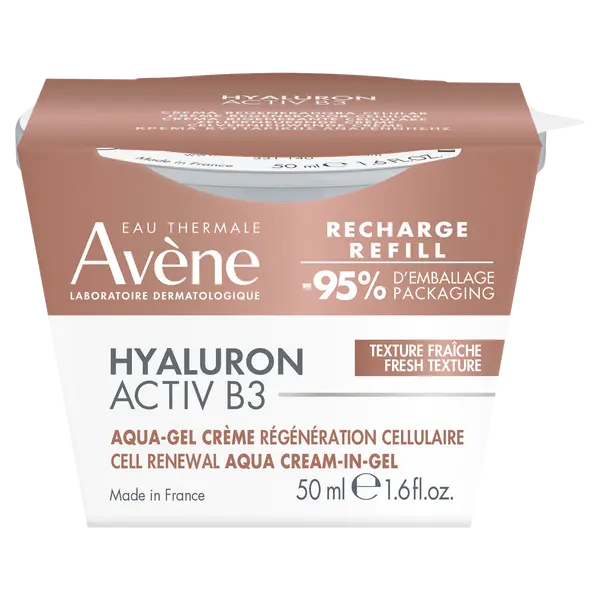 Регенерирующий гель-крем для лица, сменный блок, 50 мл Avène Hyaluron activ b3
Регенерирующий гель-крем для лица, сменный блок, 50 мл Avène Hyaluron activ b3