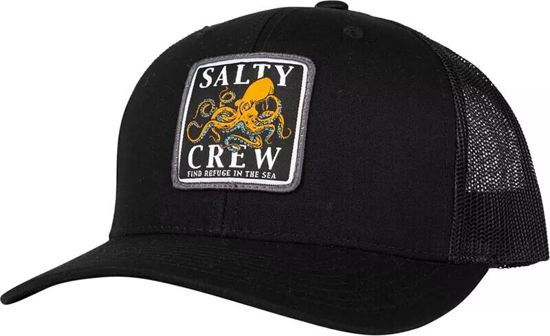 Мужская кепка дальнобойщика Salty Crew с чернилами в стиле ретро, черный
Мужская кепка дальнобойщика Salty Crew с чернилами в стиле ретро, черный