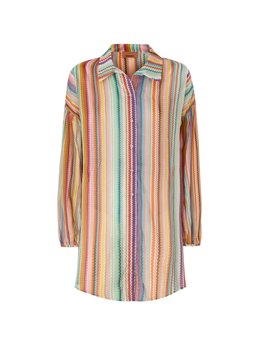 Рубашка с зигзагообразным узором Missoni, красный
Рубашка с зигзагообразным узором Missoni, красный