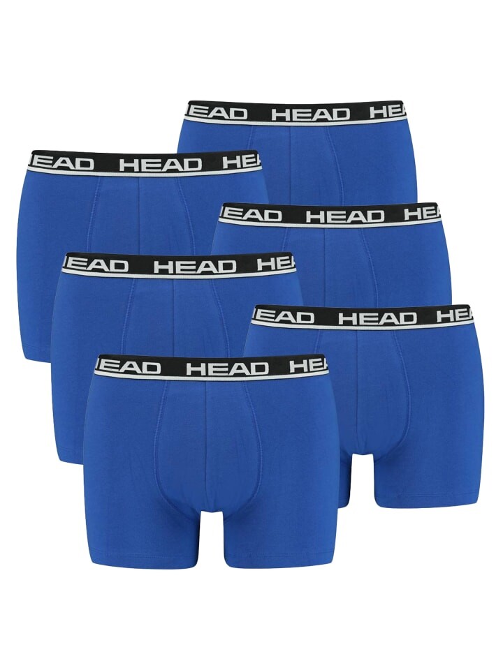 Боксеры HEAD short 6er Pack, цвет blau/schwarz
Боксеры HEAD short 6er Pack, цвет blau/schwarz