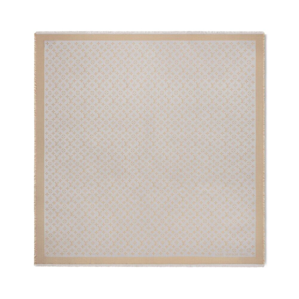 Шаль с монограммой Shine Louis Vuitton, бежевый
Шаль с монограммой Shine Louis Vuitton, бежевый