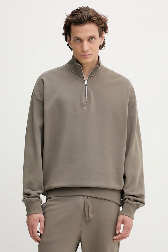 Хлопковая толстовка Hugo, зеленый
Хлопковая толстовка Hugo, зеленый