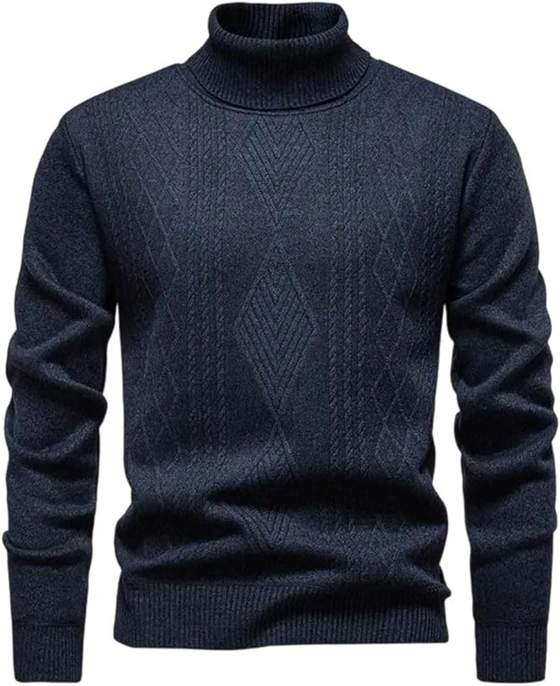 Мужской зимний свитер из флиса с геометрическим узором
Мужской зимний свитер из флиса с геометрическим узором