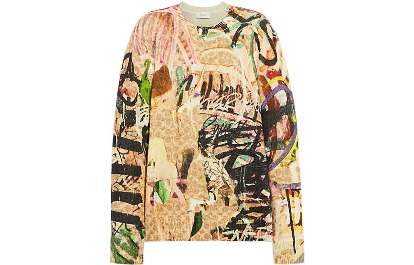 Кашемировый свитер женский многоцветный Coach
Кашемировый свитер женский многоцветный Coach