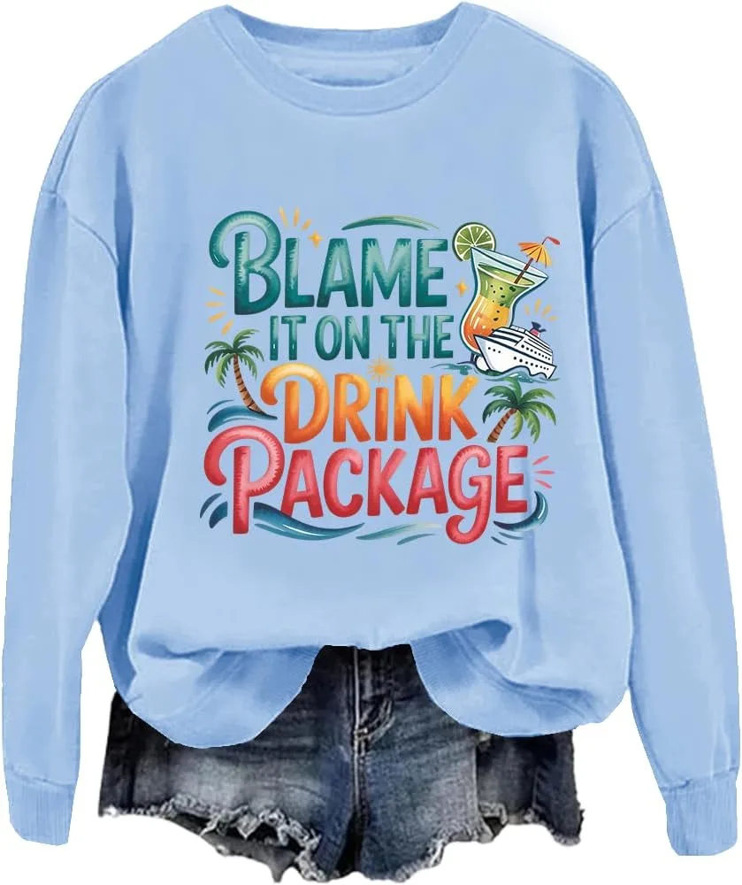 Толстовка Blame It On The Drink Package FITKEYS
Толстовка Blame It On The Drink Package FITKEYS