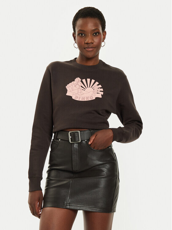 Толстовка обычного кроя Pinko, коричневый
Толстовка обычного кроя Pinko, коричневый