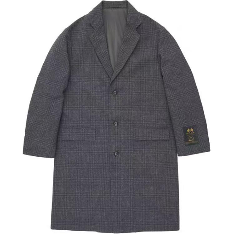 Nanamica Тёмно-серое пальто мужское, Dark Gray 
Nanamica Тёмно-серое пальто мужское, Dark Gray