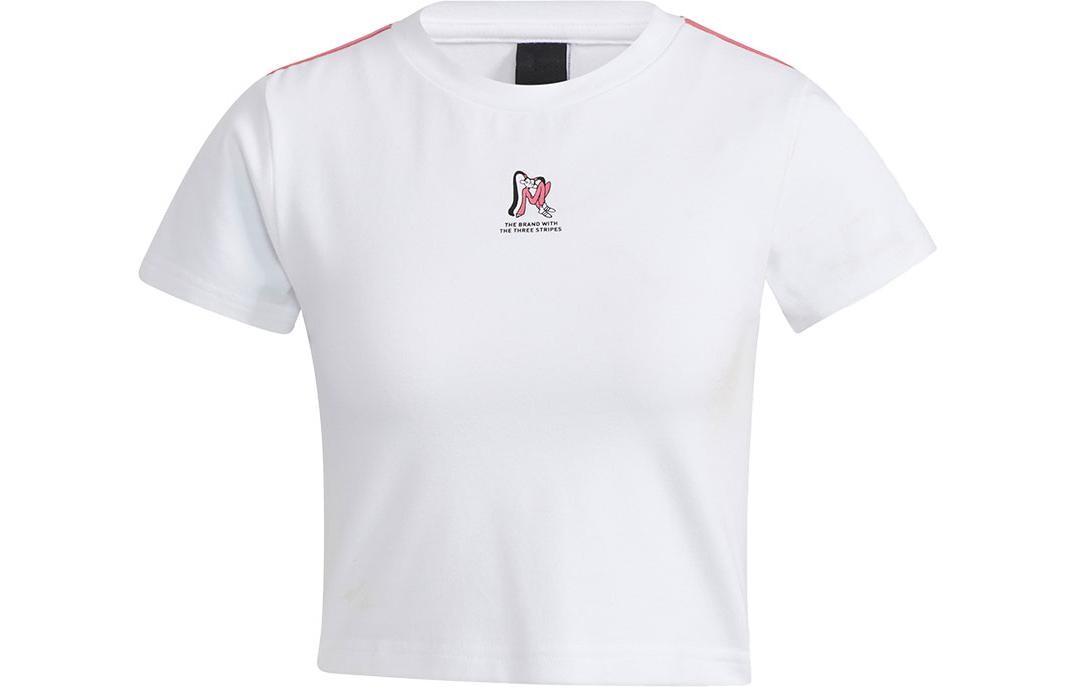 Укороченный топ женский белый Adidas
Укороченный топ женский белый Adidas