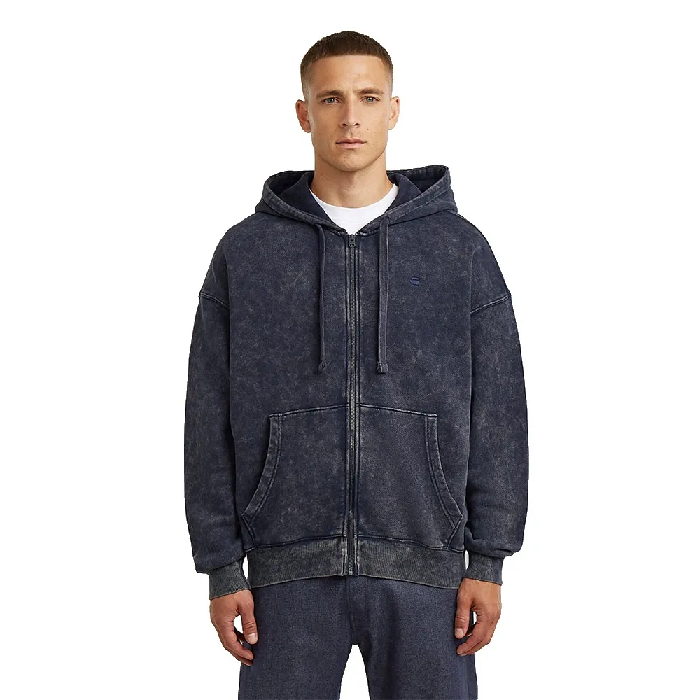 Толстовка G-Star Washed Loose full zip, синий
Толстовка G-Star Washed Loose full zip, синий