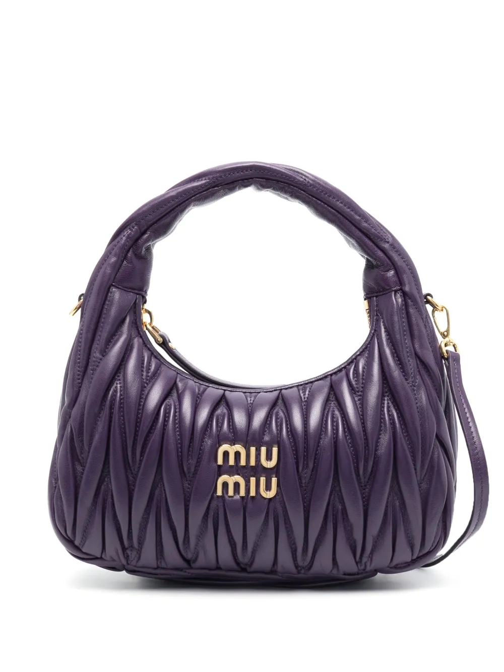 Стеганая мини-сумка на плечо Wander MIU MIU, фиолетовый
Стеганая мини-сумка на плечо Wander MIU MIU, фиолетовый