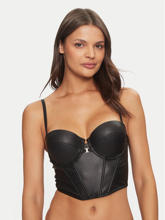 Верхний бюстгальтер Guess, черный
Верхний бюстгальтер Guess, черный