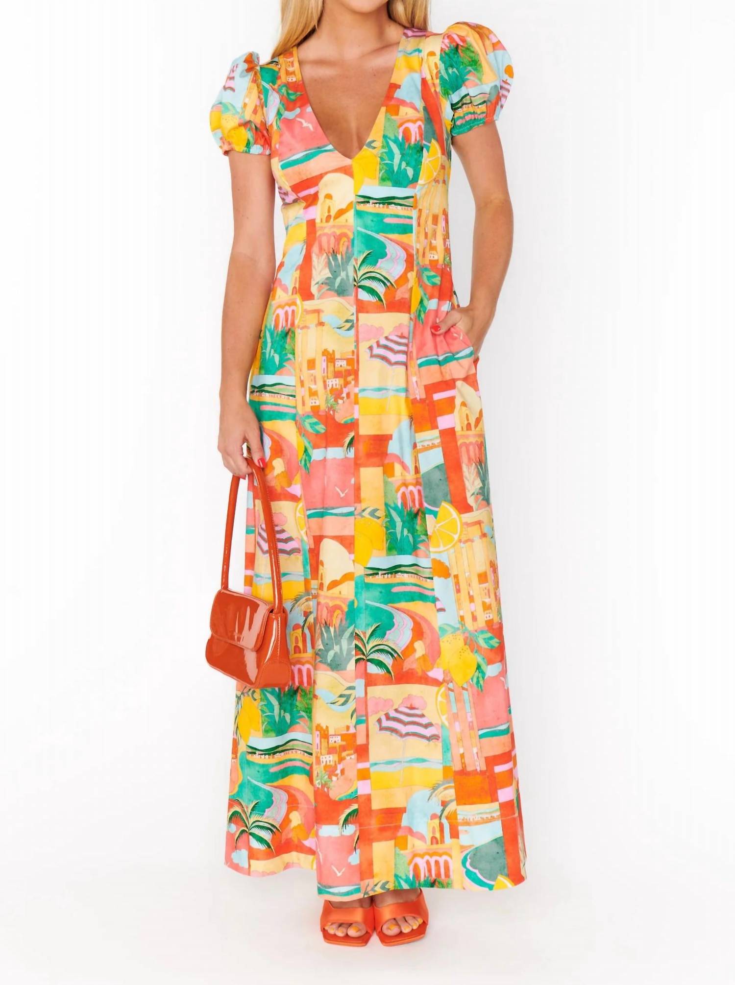 Платье макси Винни - Посткардс Фром Италия в мультиколоре Show Me Your Mumu
Платье макси Винни - Посткардс Фром Италия в мультиколоре Show Me Your Mumu