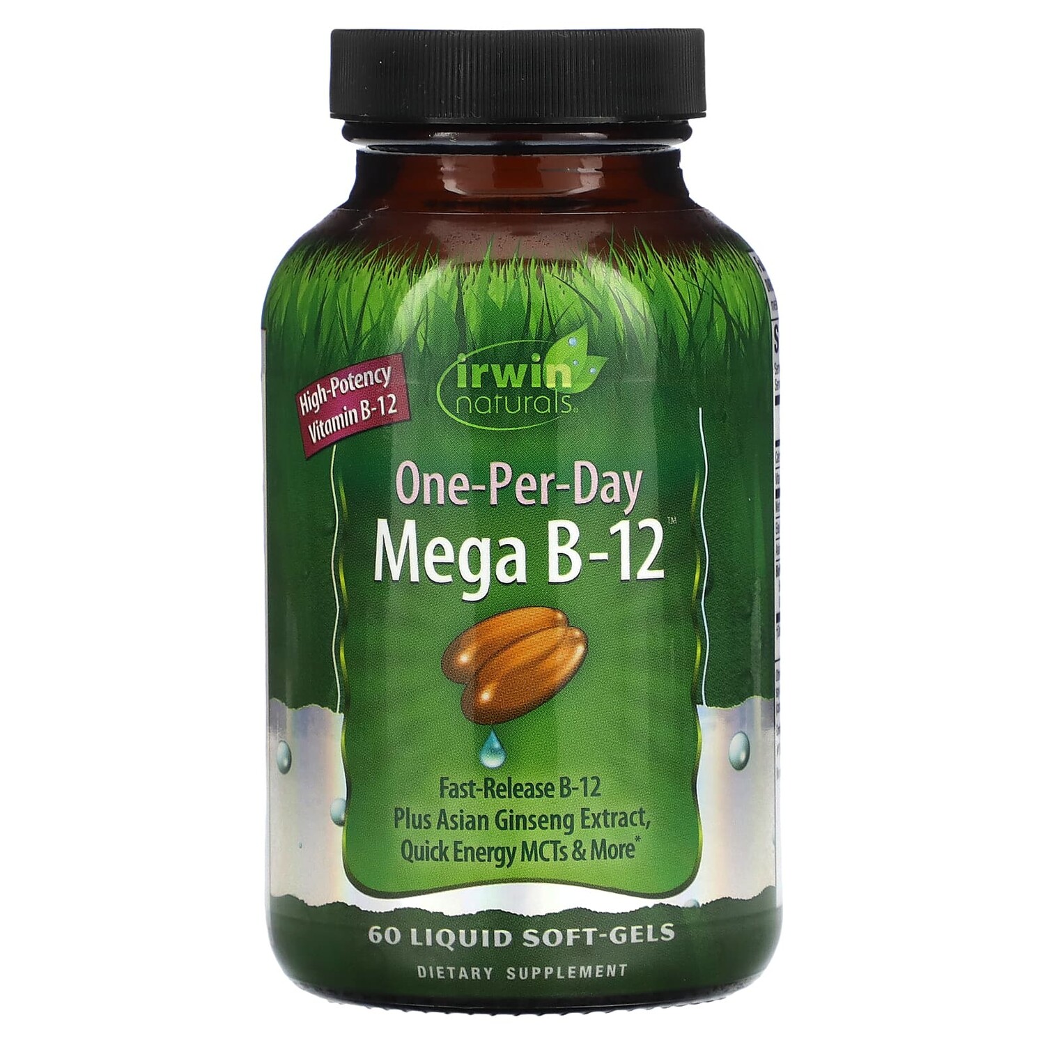 Irwin Naturals Одна в день Mega B-12 60 софтгелей
Irwin Naturals Одна в день Mega B-12 60 софтгелей