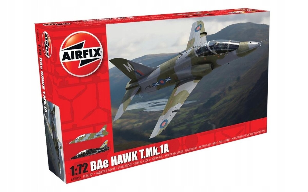 BAe Hawk T.Mk.1A 1:72, Airfix 03085a
BAe Hawk T.Mk.1A 1:72, Airfix 03085a