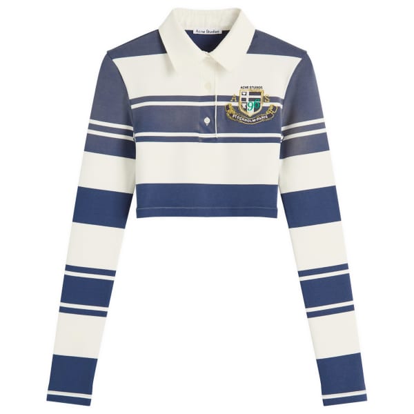 Укороченная рубашка-поло Euston Acne Studios, мультиколор
Укороченная рубашка-поло Euston Acne Studios, мультиколор