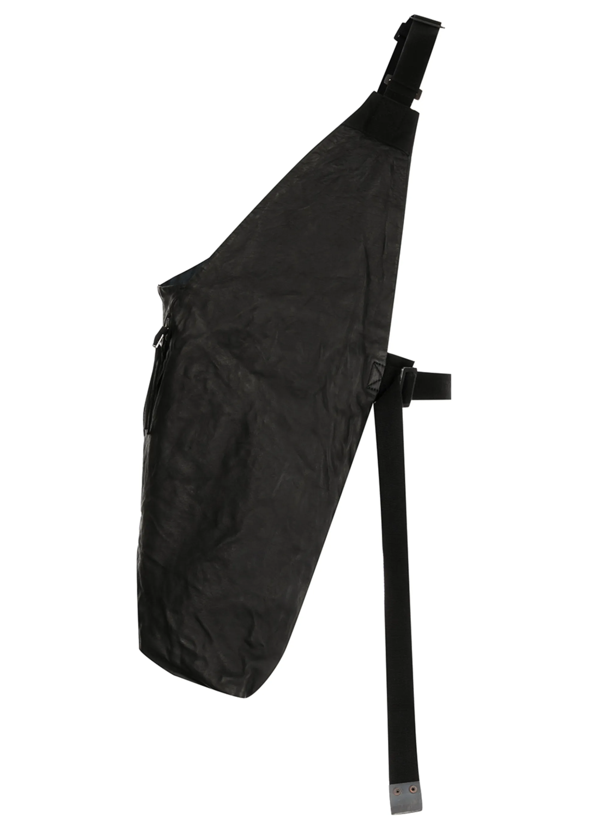 Жилет на одно плечо с пряжками Boris Bidjan Saberi, черный
Жилет на одно плечо с пряжками Boris Bidjan Saberi, черный