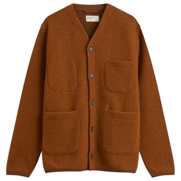 Кардиган из шерстяного флиса Universal Works, rust
Кардиган из шерстяного флиса Universal Works, rust