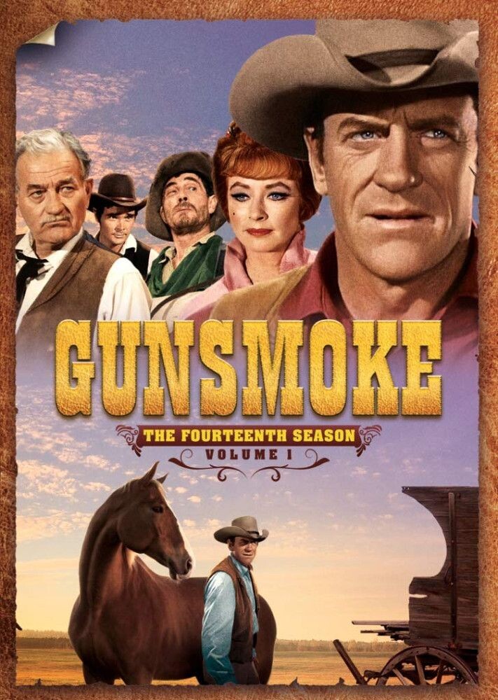 Диск DVD Gunsmoke: Season 14 Vol. 1
Диск DVD Gunsmoke: Season 14 Vol. 1