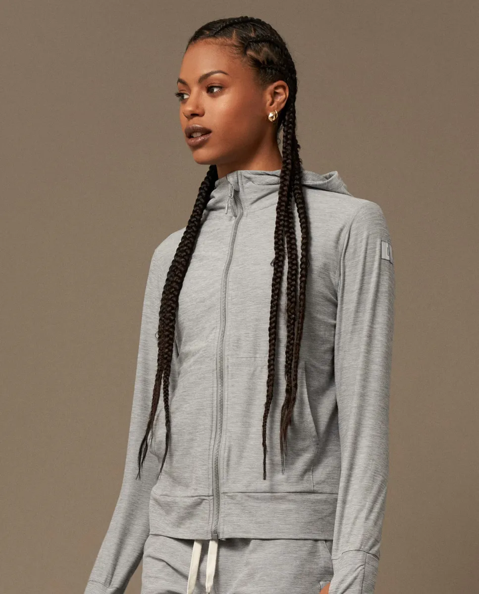 Женская спортивная толстовка на молнии из переработанной ткани Believe Athletics, серый
Женская спортивная толстовка на молнии из переработанной ткани Believe Athletics, серый