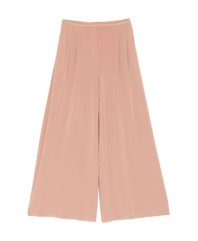 Бежевые брюки с высокой талией и карманами Norma Kamali, бежевый
Бежевые брюки с высокой талией и карманами Norma Kamali, бежевый