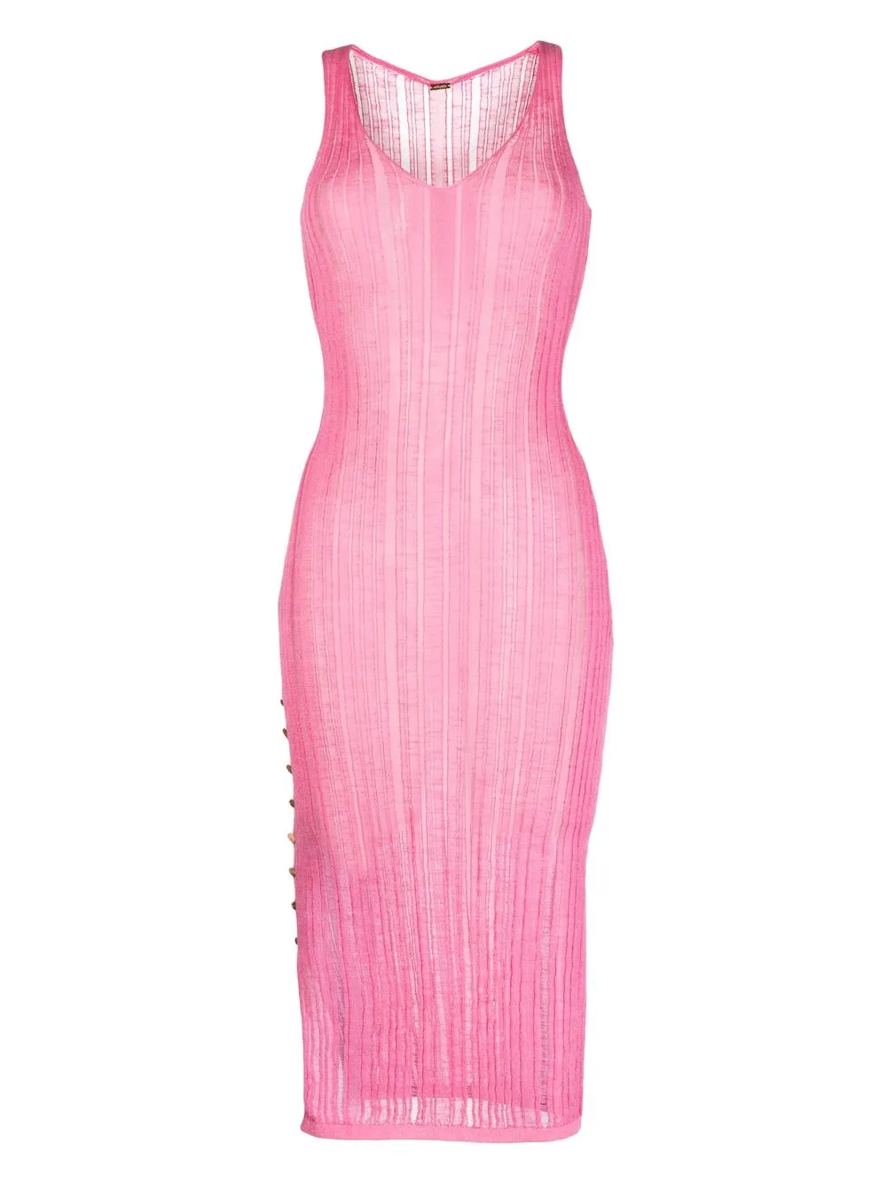 Трикотажное платье без рукавов Cult Gaia, розовый
Трикотажное платье без рукавов Cult Gaia, розовый