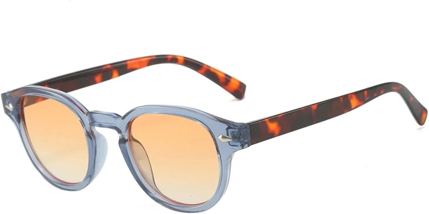 Мужские солнцезащитные очки с овальными заклепками, прозрачные линзы с градиентом цвета «океан», защита от УФ-излучения UV400, женские солнцезащитные очки голубого цвета DSVIGF, Blue Leopard Orange
Мужские солнцезащитные очки с овальными заклепками, прозрачные линзы с градиентом цвета «океан», защита от УФ-излучения UV400, женские солнцезащитные очки голубого цвета DSVIGF, Blue Leopard Orange