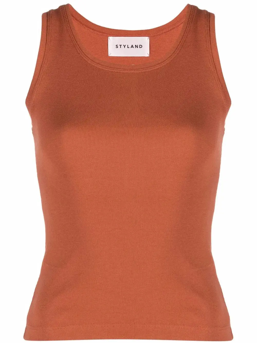 Топ узкого кроя STYLAND, оранжевый
Топ узкого кроя STYLAND, оранжевый