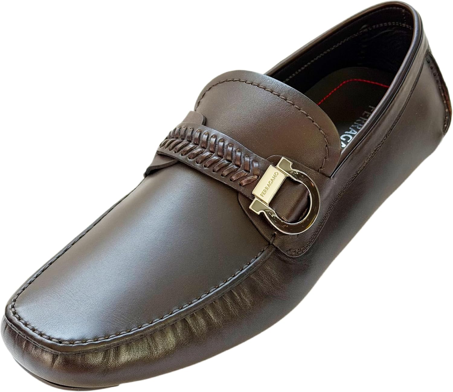 Лоферы Ferragamo Calipso Gancini из темно-коричневой кожи для мужчин
Лоферы Ferragamo Calipso Gancini из темно-коричневой кожи для мужчин