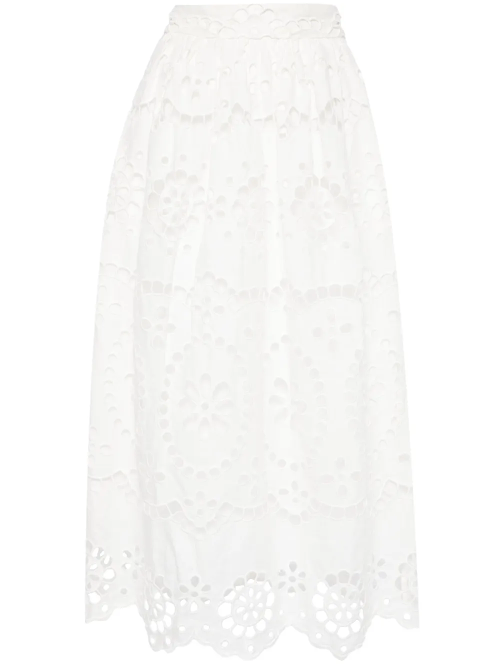 Юбка миди Lexi с вышивкой ZIMMERMANN, белый
Юбка миди Lexi с вышивкой ZIMMERMANN, белый