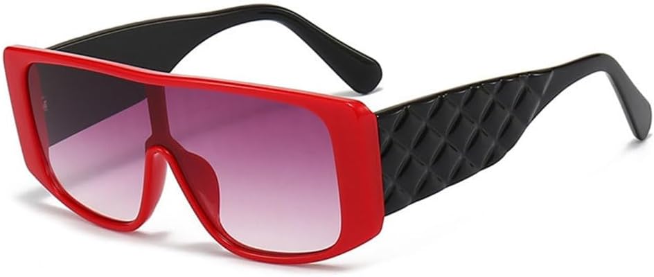 Солнцезащитные очки MUTYNE в стиле ретро, квадратная форма, для мужчин с крупным лицом, прямоугольная форма, толстая оправа, панк-стиль, винтажные очки для женщин, Red Purple
Солнцезащитные очки MUTYNE в стиле ретро, квадратная форма, для мужчин с крупным лицом, прямоугольная форма, толстая оправа, панк-стиль, винтажные очки для женщин, Red Purple