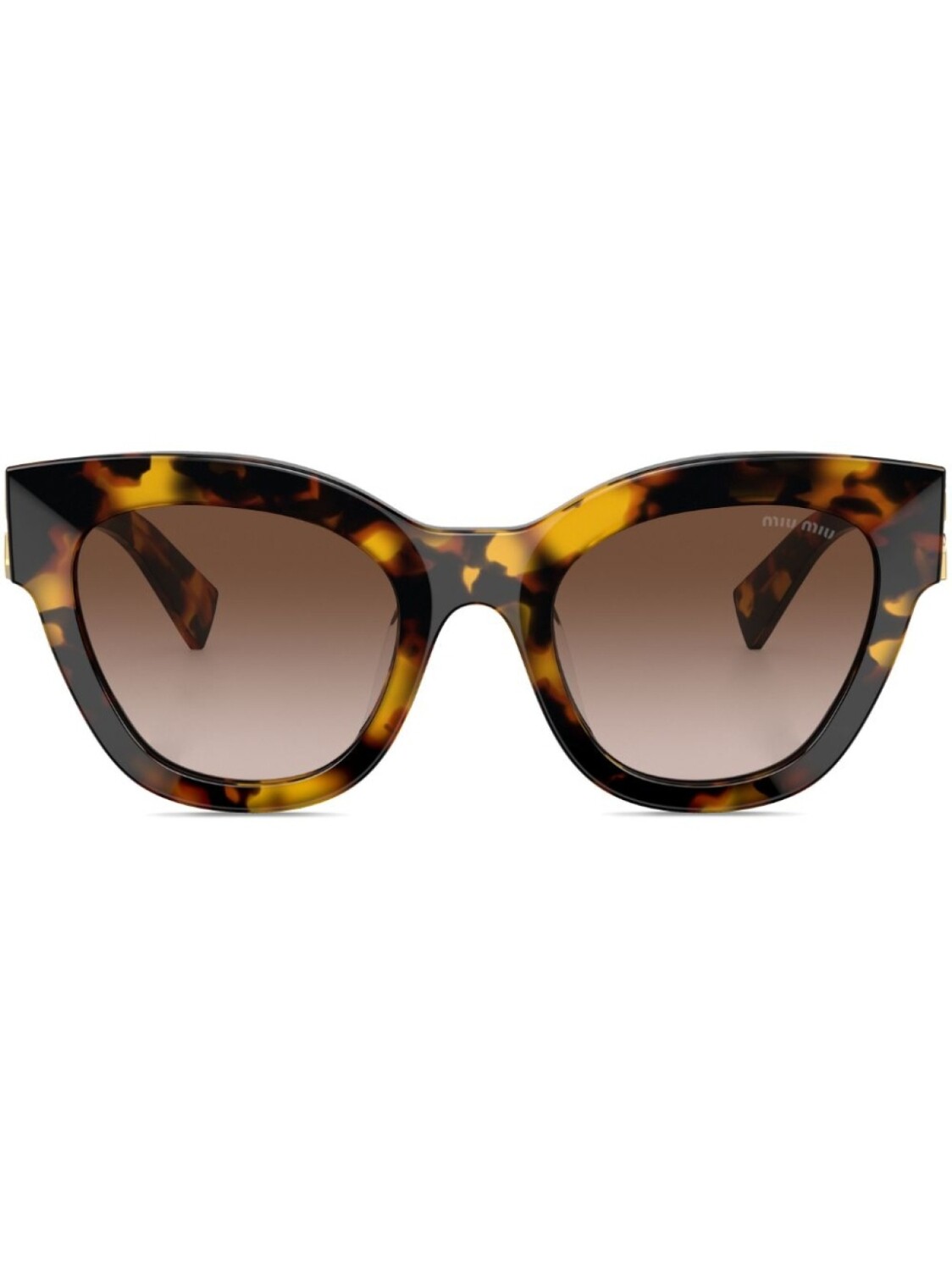 Солнцезащитные очки в оправе 'кошачий глаз' Miu Miu Eyewear, коричневый
Солнцезащитные очки в оправе 'кошачий глаз' Miu Miu Eyewear, коричневый