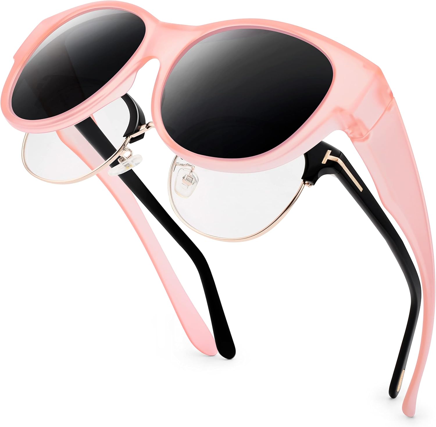 Поляризованные солнцезащитные очки поверх обычных очков для женщин, солнцезащитные очки-«кошачий глаз», модные солнцезащитные очки с защитой от УФ-излучения UV400 Paukis, P11 Matte Pink/Grey Lens
Поляризованные солнцезащитные очки поверх обычных очков для женщин, солнцезащитные очки-«кошачий глаз», модные солнцезащитные очки с защитой от УФ-излучения UV400 Paukis, P11 Matte Pink/Grey Lens