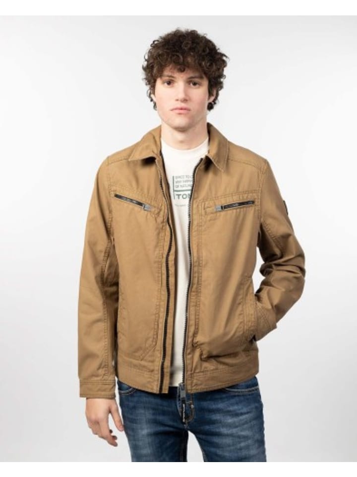 Куртка Tom Tailor, коричневый 
Куртка Tom Tailor, коричневый