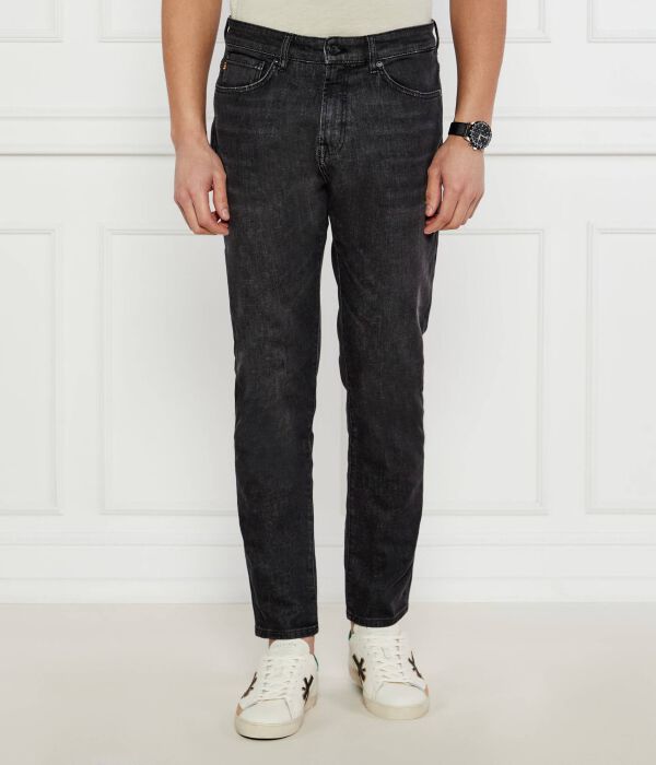 Джинсы оникс бо Slim fit Boss Orange, черный
Джинсы оникс бо Slim fit Boss Orange, черный