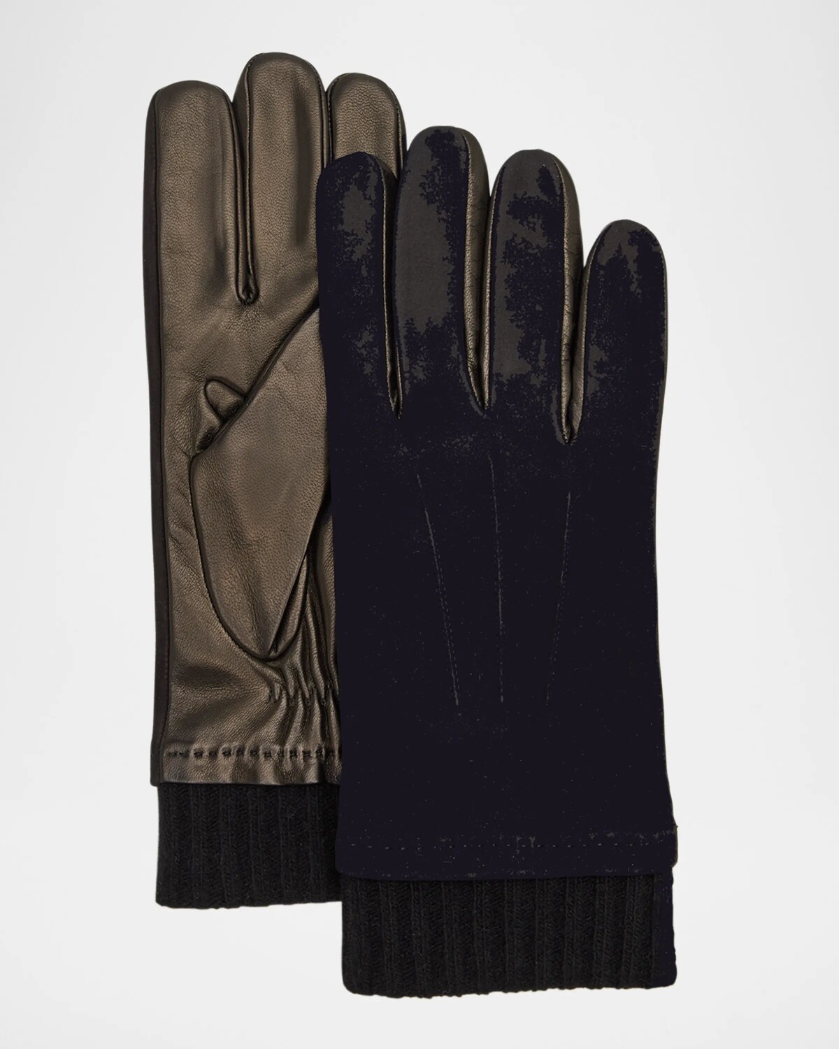 Мужские перчатки из замши и кожи напа Portolano, черный
Мужские перчатки из замши и кожи напа Portolano, черный