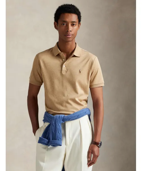 Футболка поло Slim fit Polo Ralph Lauren, бежевый
Футболка поло Slim fit Polo Ralph Lauren, бежевый