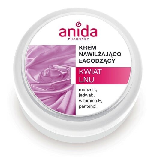 Анида, Цветок льна, увлажняющий и успокаивающий крем для тела, 100 мл, Anida
Анида, Цветок льна, увлажняющий и успокаивающий крем для тела, 100 мл, Anida