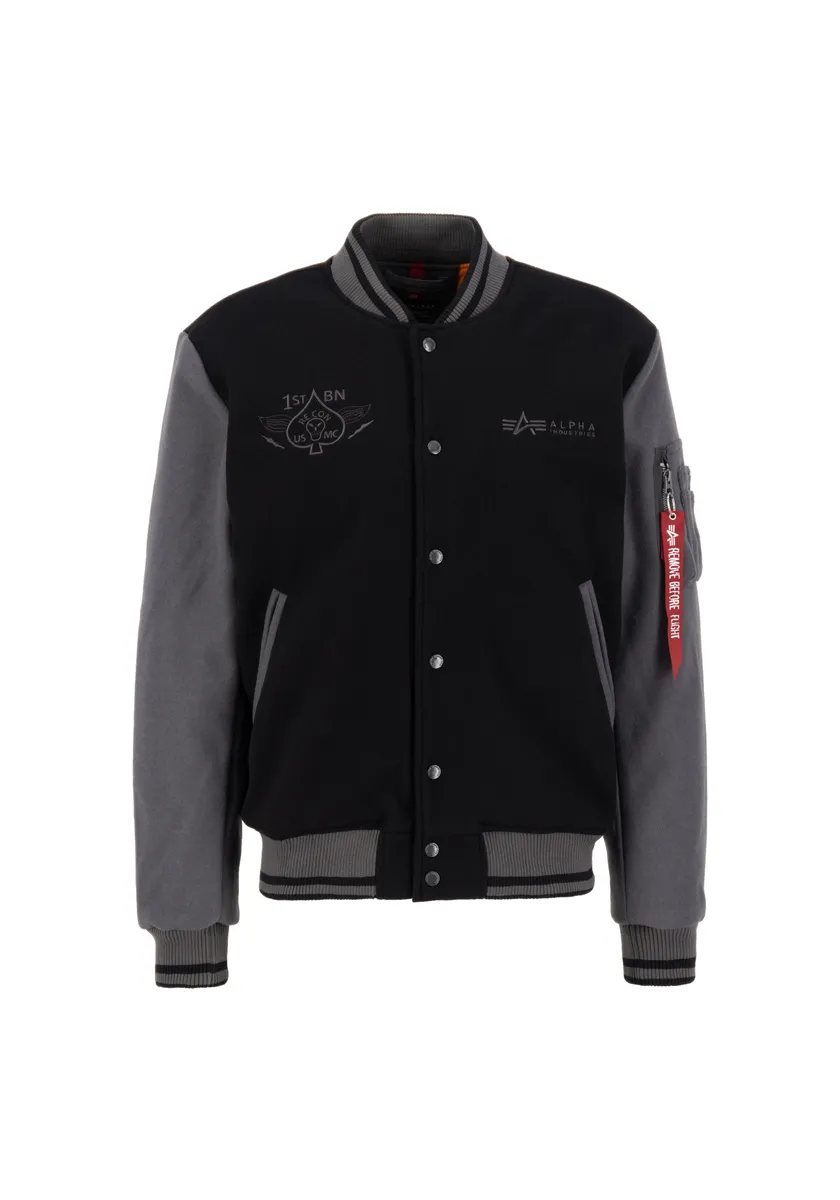 Куртка-бомбер Alpha Industries " Alpha Industries Мужчины - Куртки-бомберы Varsity Air Force Jacket", черный
Куртка-бомбер Alpha Industries " Alpha Industries Мужчины - Куртки-бомберы Varsity Air Force Jacket", черный