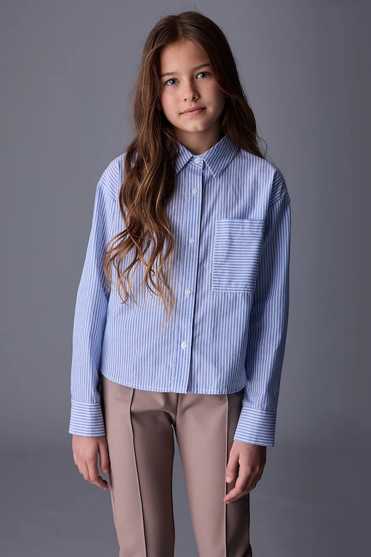 Детская хлопковая рубашка Mayoral, синий
Детская хлопковая рубашка Mayoral, синий
