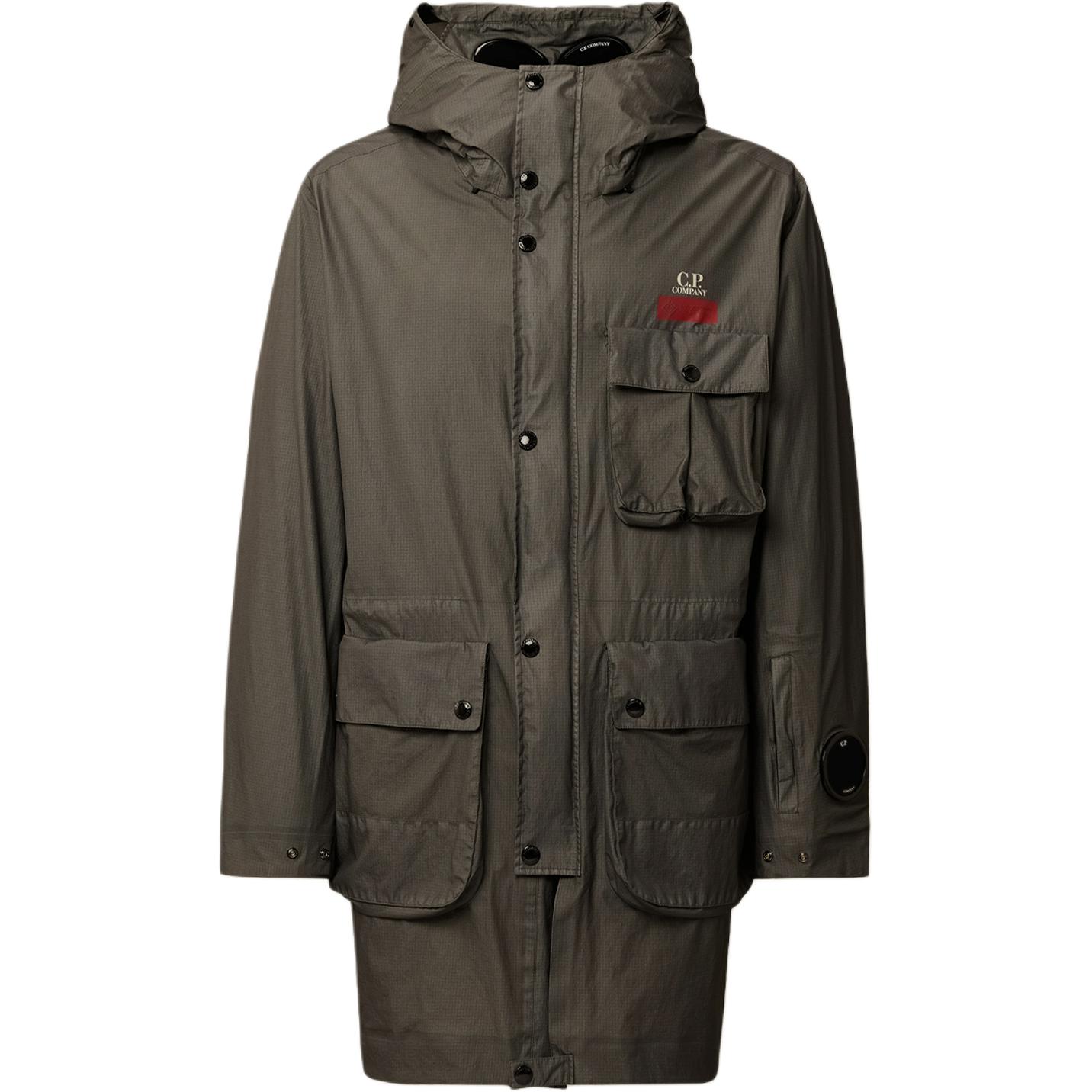 Пальто с капюшоном и карманами C.P.Company, серый
Пальто с капюшоном и карманами C.P.Company, серый