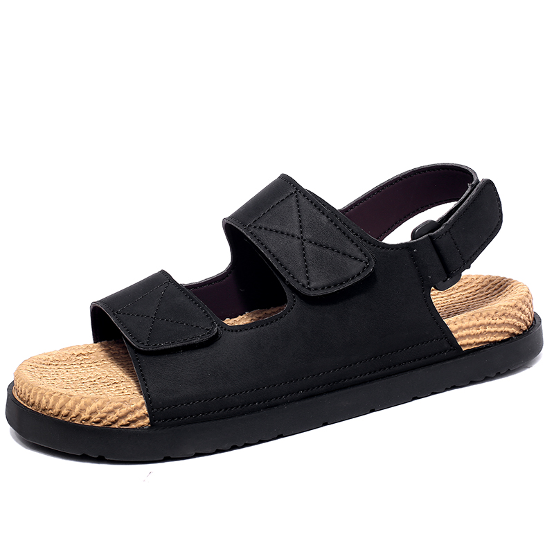 Jinho Пляжные сандалии мужские, черные/коричневые/бежевые 
Jinho Пляжные сандалии мужские, черные/коричневые/бежевые